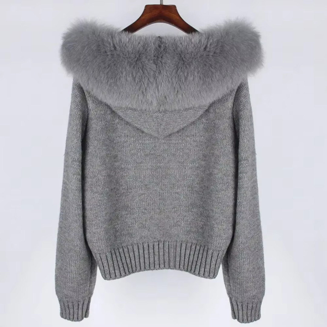 Grey Luna Cardigan