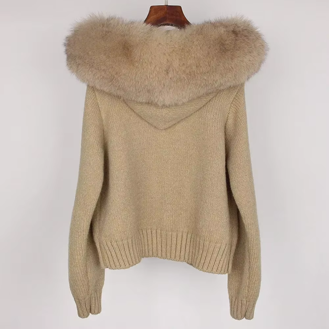 Beige Luna Cardigan