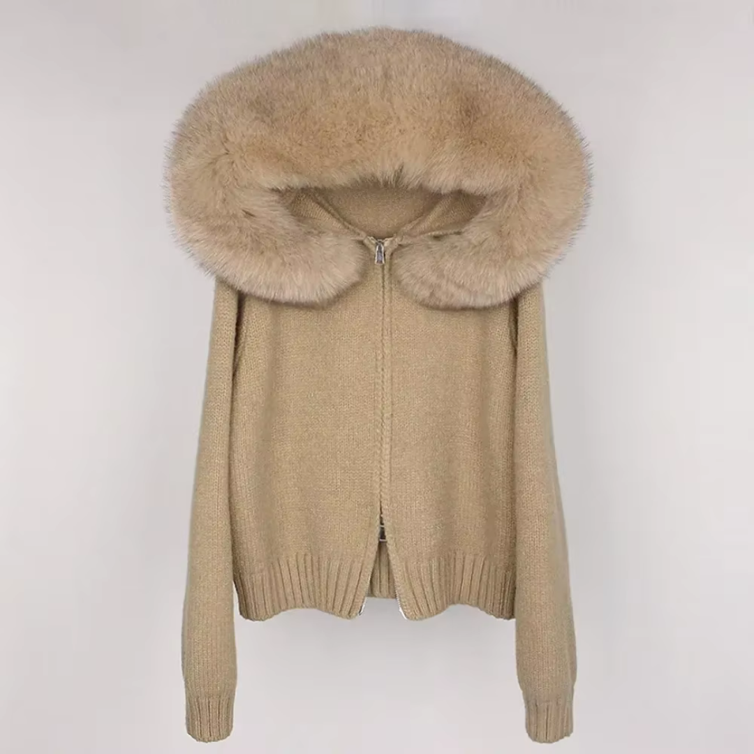 Beige Luna Cardigan