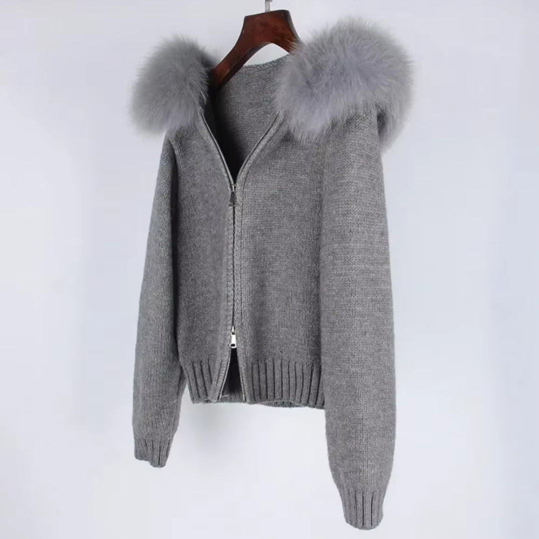 Grey Luna Cardigan