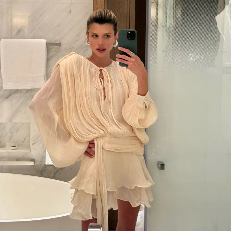 Vienna Draped Mini Dress