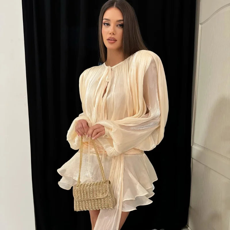 Vienna Draped Mini Dress